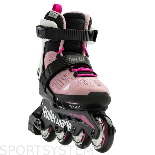 Детские роликовые коньки Rollerblade MICROBLADE pink/white COMBO 2023
